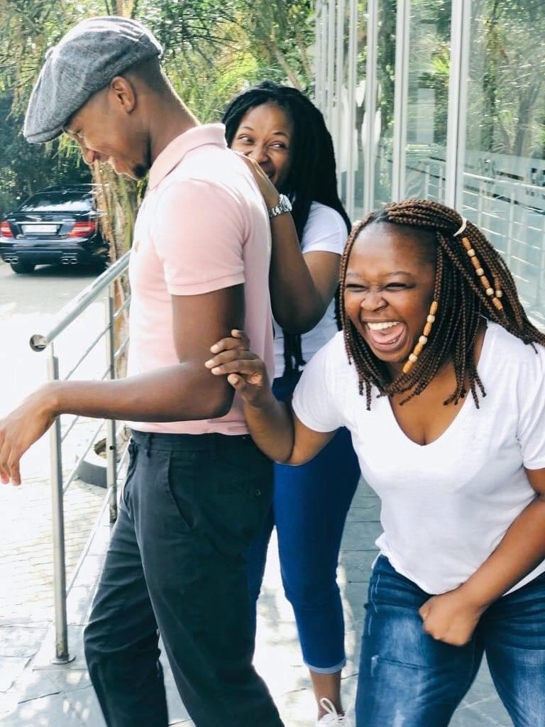 ZandyNice's tweet photo. Fakazile 🤣🤣🤣 I'd cry real tears if someone laughed at me like that 😭  😂😂 #MyBrothersKeeper https://t.co/iYt03xpe68