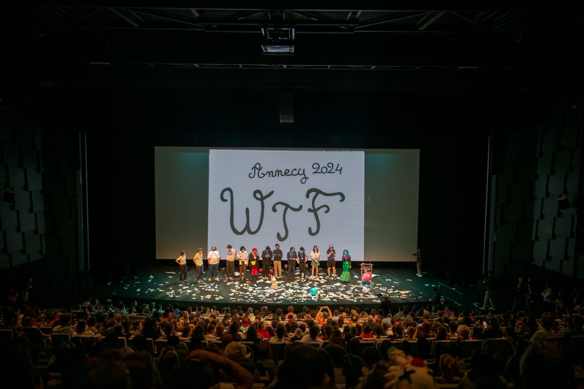 annecyfestival's tweet photo. #AlbumAnnecyFestival 📸
✨ Retour en #images sur le jour 4 d'#AnnecyFestival : visite surprise de Wes Anderson à Pathé Annecy, #Makingof d'"Arcane", mais aussi les premières images du "Robot sauvage" de @Dreamworks et pour finir, la projection du Midnight Specials WTF2024 ! https://t.co/1byBT6mavi