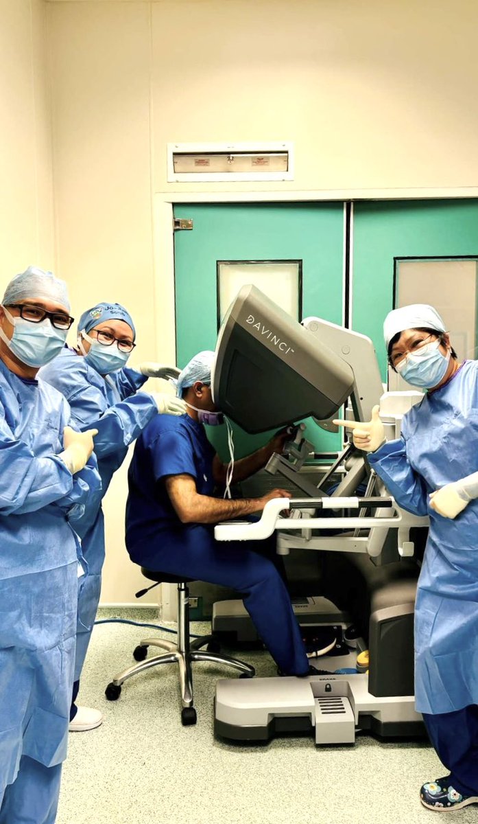 Hassaan Bari (@dr_hassaanbari) on Twitter photo from open HPB surg. to getting trained & doing robotic HPB - an ongoing journey … 🚗🙂
but one thing is for sure - 🤖 is way more fun !!
Me, robot & the team :)
Thank you so much <a href="/Jawad004/">Jawad Ahmad</a>
<a href="/IntuitiveSurg/">Intuitive</a> <a href="/IHPBA/">IHPBA</a> <a href="/hpb_so/">SoMe4HPB</a> <a href="/SOS_Pk/">Surgical Oncology Society Pakistan. SOSPK</a> from open HPB surg. to getting trained & doing robotic HPB - an ongoing journey … 🚗🙂
but one thing is for sure - 🤖 is way more fun !!
Me, robot & the team :)
Thank you so much <a href="/Jawad004/">Jawad Ahmad</a>
<a href="/IntuitiveSurg/">Intuitive</a> <a href="/IHPBA/">IHPBA</a> <a href="/hpb_so/">SoMe4HPB</a> <a href="/SOS_Pk/">Surgical Oncology Society Pakistan. SOSPK</a>