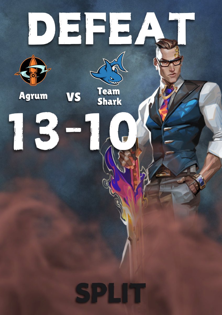 TeamShark_GG's tweet photo. First game sadly did not go our way :(

Ggs to AgrumEsports, well played!

ONTO THE SECOND GAME HELL YEAH https://t.co/UatE3Pwofn