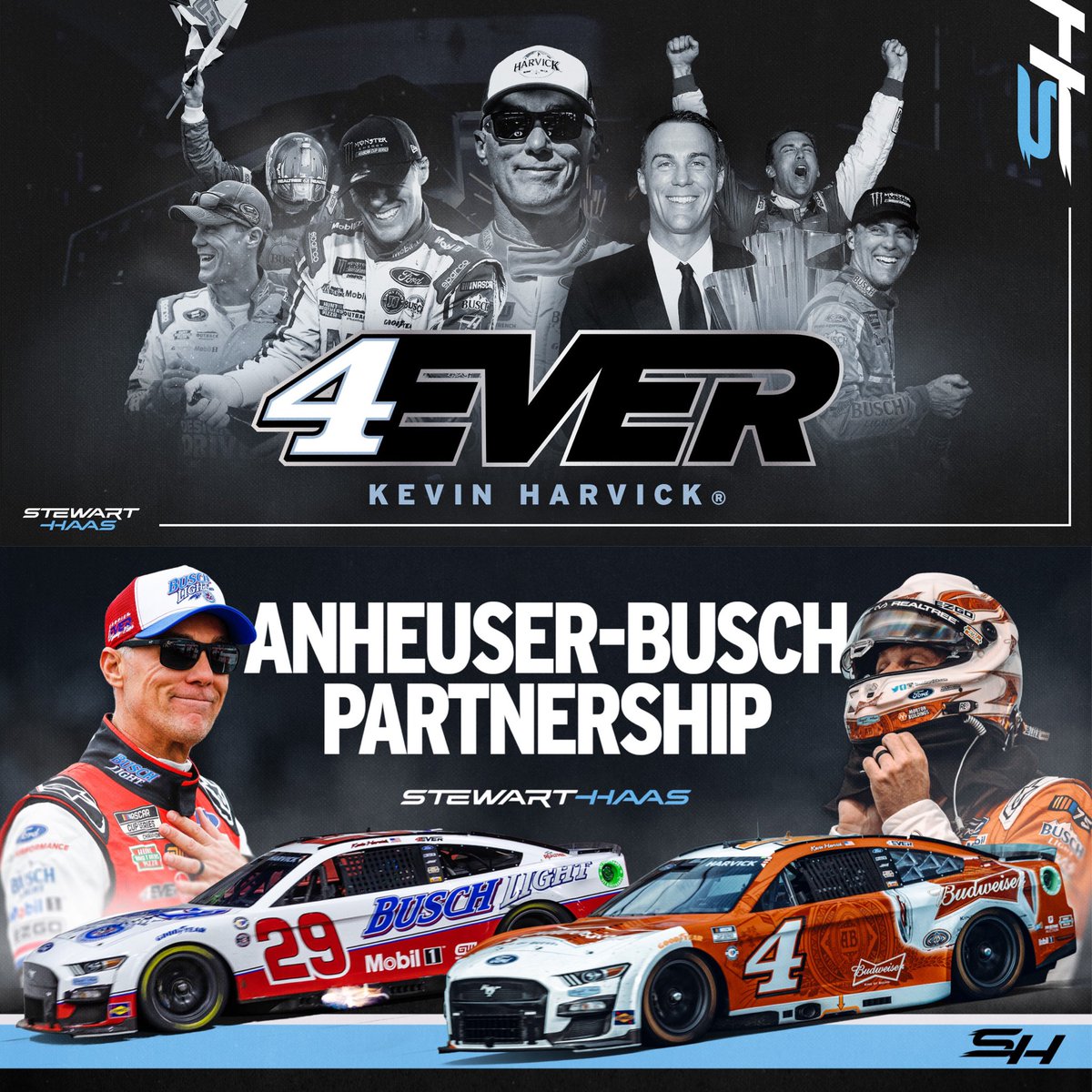 Hannah Gentlesk (@hannahgentlesk) on Twitter photo #4EVER in the history books
So proud of the <a href="/StewartHaasRcng/">Auxiliary Racing</a> team that won 2 <a href="/HashtagSports/">Hashtag Sports</a> Awards for <a href="/KevinHarvick/">Kevin Harvick</a>’s retirement campaign:
Best Life or Legacy Tribute
➡️ 4EVER Kevin Harvick
Most Creative Partnership
➡️ 4EVER Kevin Harvick with <a href="/BuschBeer/">Busch Beer</a> and <a href="/budweiserusa/">Budweiser</a> #4EVER in the history books
So proud of the <a href="/StewartHaasRcng/">Auxiliary Racing</a> team that won 2 <a href="/HashtagSports/">Hashtag Sports</a> Awards for <a href="/KevinHarvick/">Kevin Harvick</a>’s retirement campaign:
Best Life or Legacy Tribute
➡️ 4EVER Kevin Harvick
Most Creative Partnership
➡️ 4EVER Kevin Harvick with <a href="/BuschBeer/">Busch Beer</a> and <a href="/budweiserusa/">Budweiser</a>