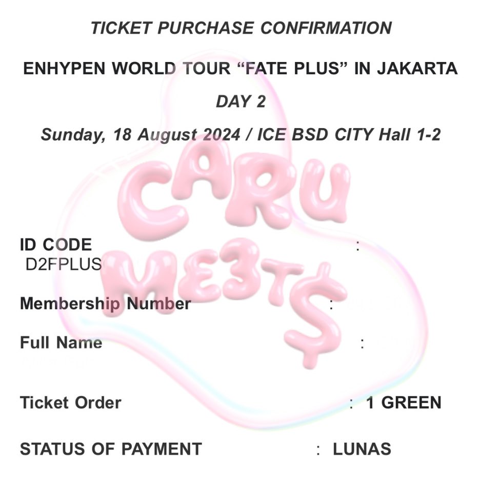 JASTIP TIKET KONSER tweet media