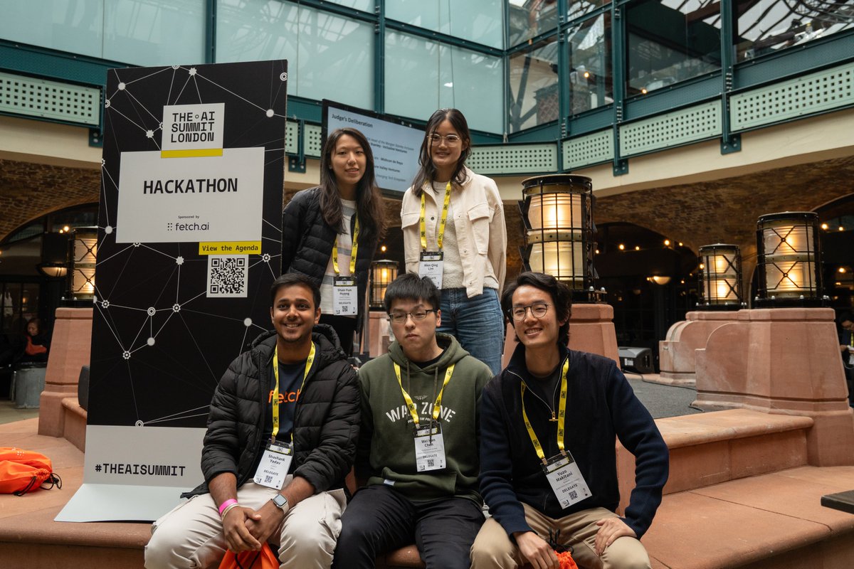 Fetch_ai's tweet photo. The Fetch Hackathon at #AISummitLondon was a huge success! 🎉 Thanks to all participants, @TCS, and @imperialcollege for their collaboration. Excited for the future of AI! 🚀 #Innovation #AI #TechSummit" https://t.co/dTe4F9F7K4