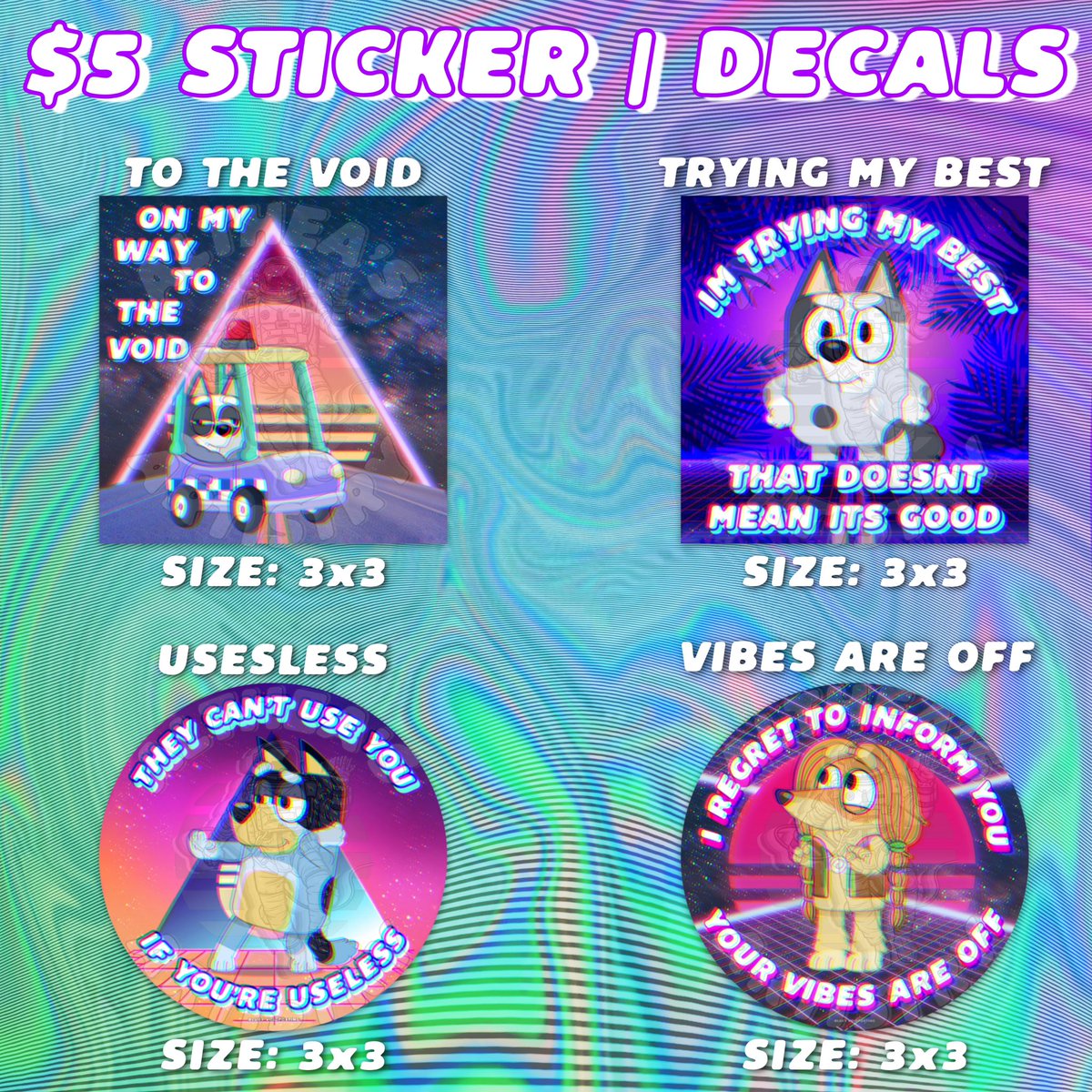 Bluey Voidposting tweet media