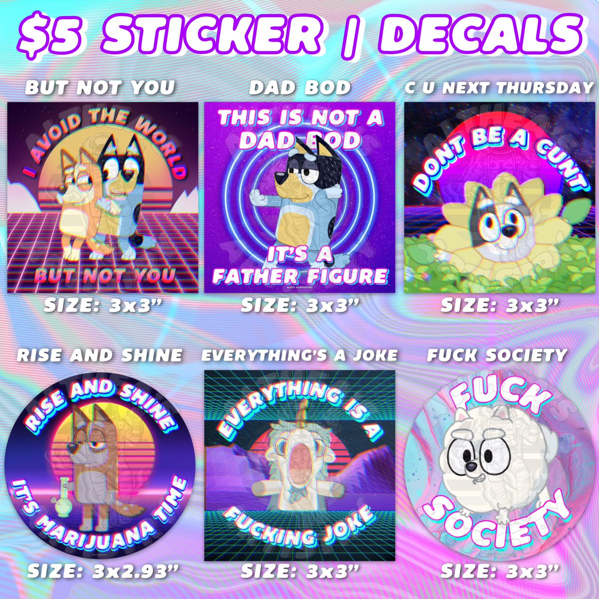 Bluey Voidposting tweet media