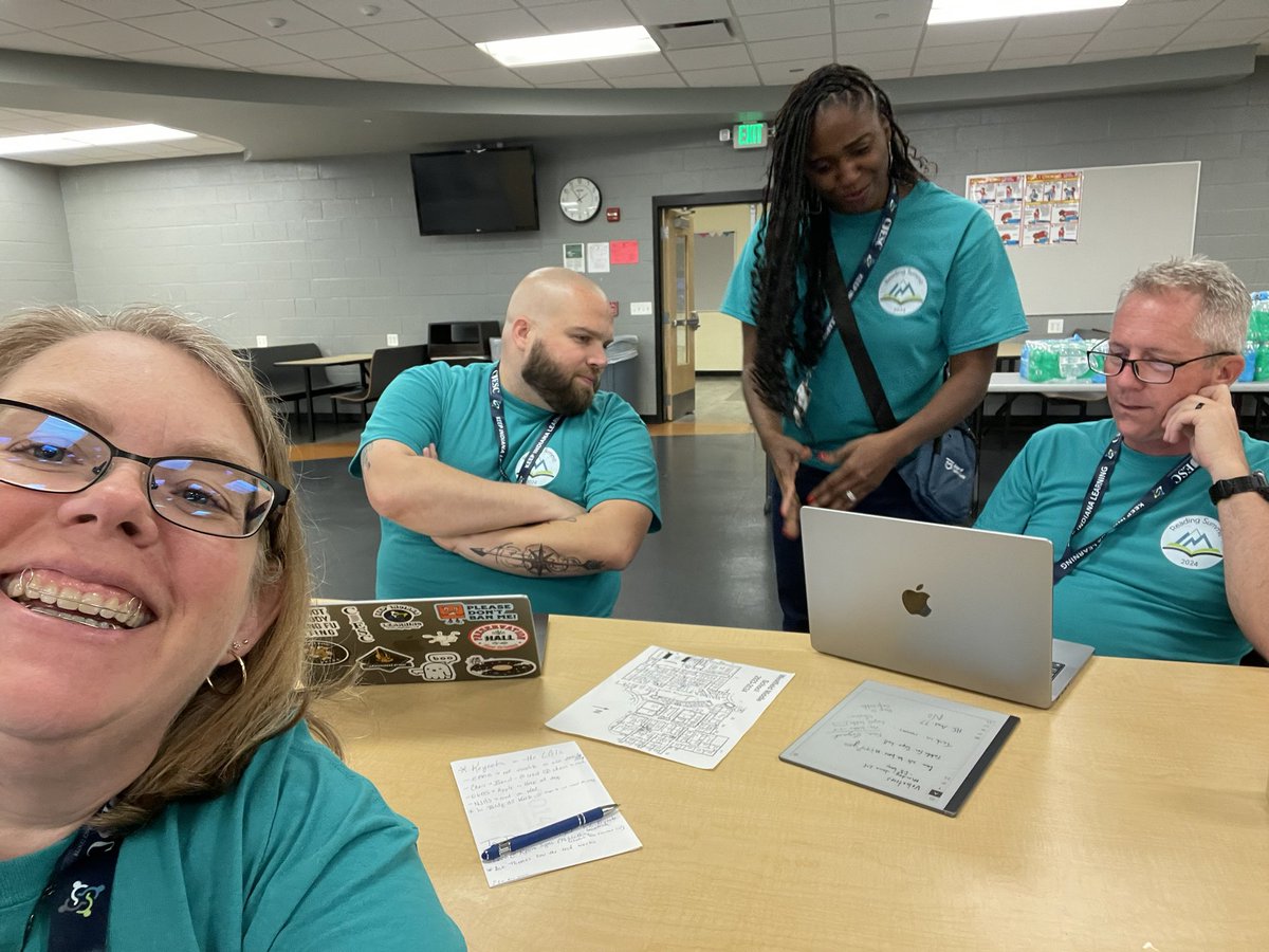 mlhoofer's tweet photo. The best crew…. Working on the next conference while we’re at a conference. #ReadwithKINL #MidCon @KeepINLearning @RMurrayKINL @KinartailTanika @Jeffharker314 https://t.co/qHTN0SkiCT