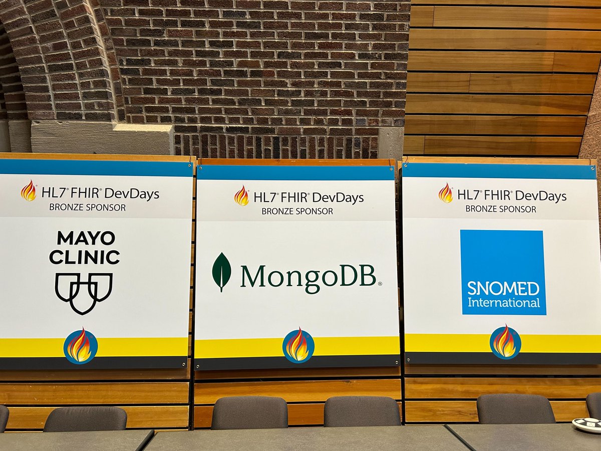 As we hit the final day of #FHIRDevDays, Firely &amp; <a href="/HL7/">HL7 International</a> would like to express our monumental gratitude to our sponsors for supporting this event put on for the #FHIR community 🙏

<a href="/googlecloud/">Google Cloud</a> <a href="/DarenaSolutions/">Darena Solutions | MeldRx</a> <a href="/Microsoft/">Microsoft</a> <a href="/Redox/">Redox</a>, <a href="/smilecdr/">Smile Digital Health</a> <a href="/CSIRO/">CSIRO</a> <a href="/MayoClinic/">Mayo Clinic</a> <a href="/MongoDB/">MongoDB</a>  <a href="/SnomedCT/">SNOMED International</a>