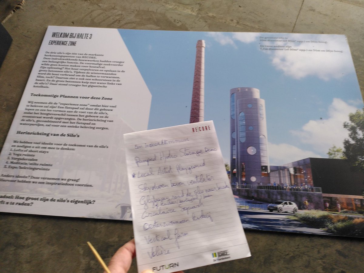 KermtStroomt's tweet photo. Hasseltse #Recor wordt #Recore 💪.
#afterwork #RecoreRave #Futurn
Wij hebben alvast onze ideeën gedropt voor het behoud van de silo's.
Benieuwd wat er volgend jaar zal komen!
#DuurzaamKermt #OutOfTheSilo https://t.co/GXUxKO6U7L