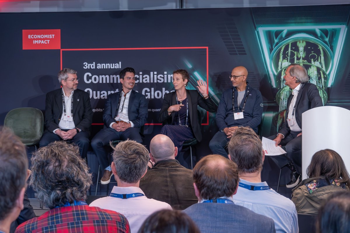Last week at The Economist 3rd annual Commercialising Quantum Global 2024 event, Kenny Lee, Quantum Staff Research Scientist, discussed the race towards logical qubits and more.

Watch the recording → youtube.com/watch?v=14_sz4…