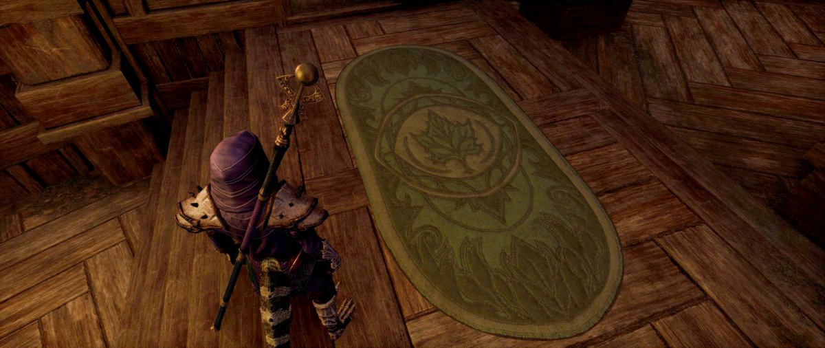 There is a rug in The Elder Scrolls Online