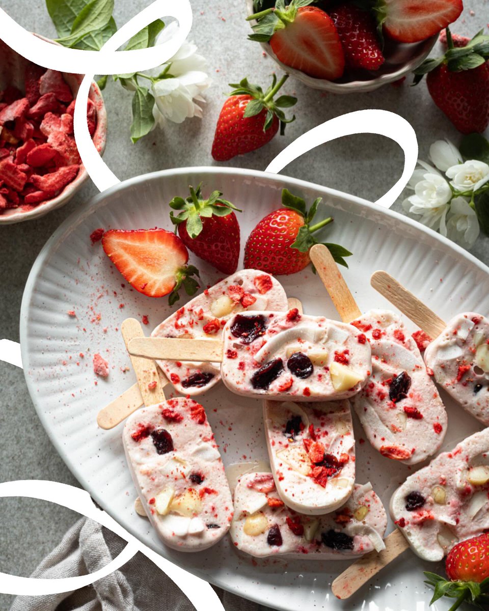 If you’re looking for a sweet treat, these popsicles will be sure to satisfy your cravings! 🍓🍦

All ingredients available at @hollandandbarrett 🙌