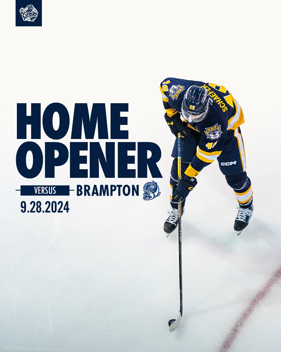 🚨 SAVE THE DATE! 🚨 

We open our 2024-2025 home schedule on Saturday, September 28th against the Brampton Steelheads! Puck drops at the EIA at 7pm.

Secure your seats now with season tickets: chl.ca/ohl-otters/24-…

Read more here: chl.ca/ohl-otters/art…