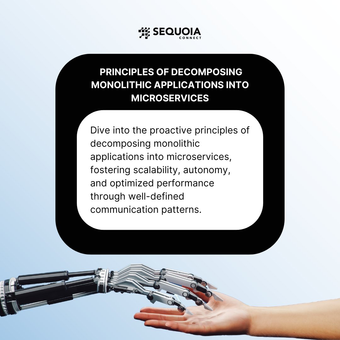 SequoiaConnect's tweet photo. Discover how principles like single responsibility and decentralized data management drive scalability and autonomy in microservices architecture. #SequoiaConnect #Microservices 🚀💡 https://t.co/EYK3uoND8E