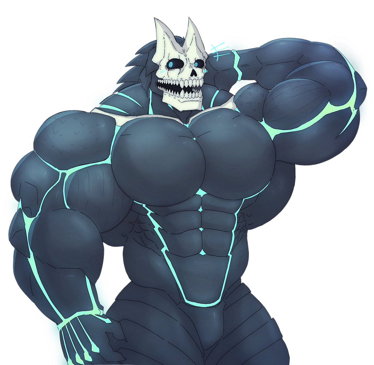 Nic024draws's tweet photo. Skinnier alt of my pookie Kaiju🥹🫶 https://t.co/3ZPliHVY59