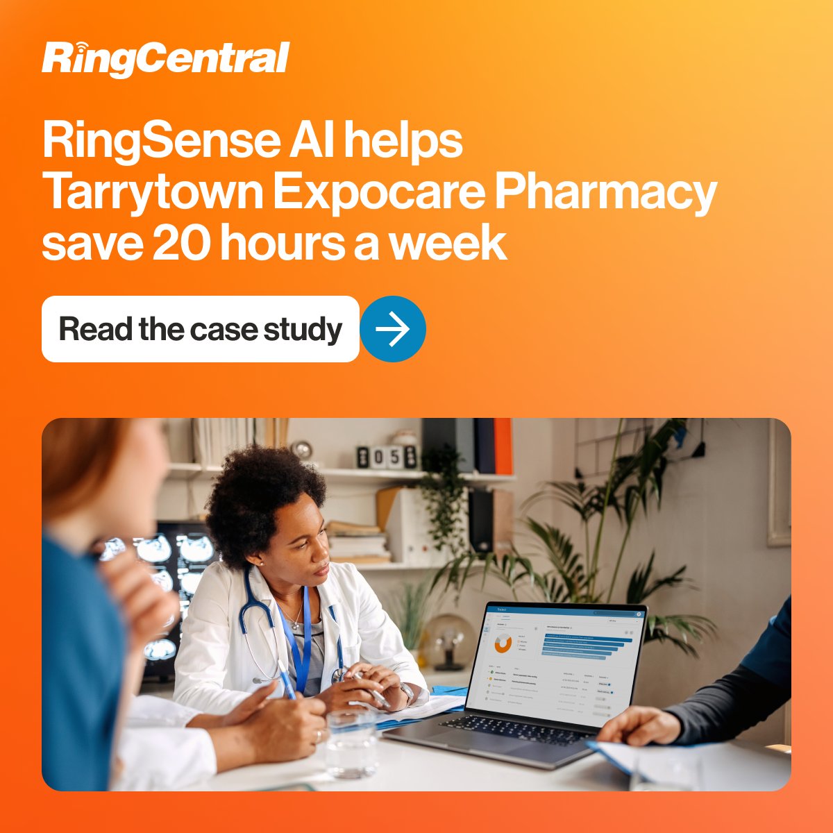 How do you unlock the critical insights within your customer conversations? 

Discover how RingSense for Sales helped Tarrytown Expocare Pharmacy identify customer trends and improve the patient experience: ringcentr.al/4cgwezF.