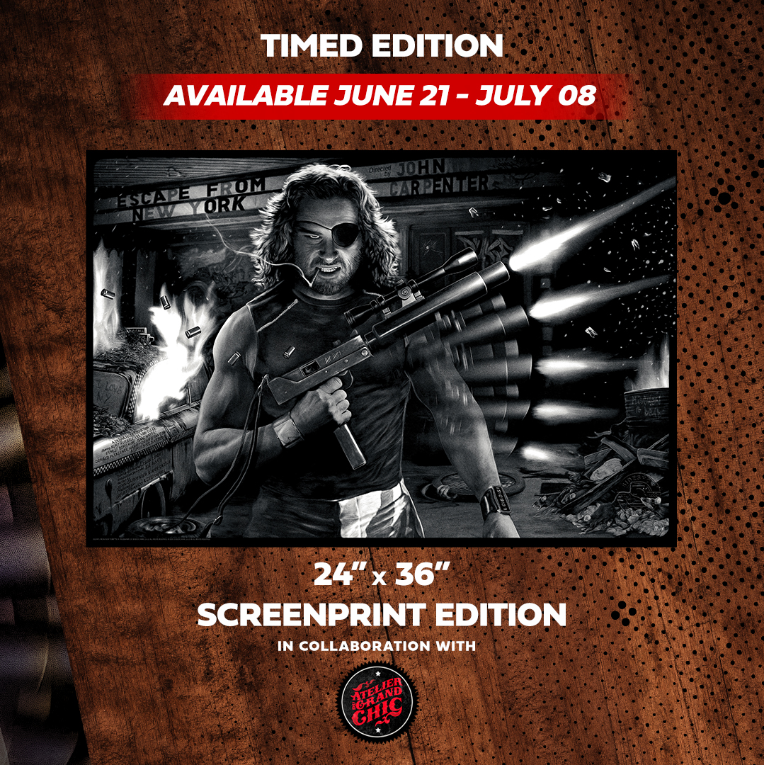 Sideshow and Elvisdead present the Escape From New York fine art