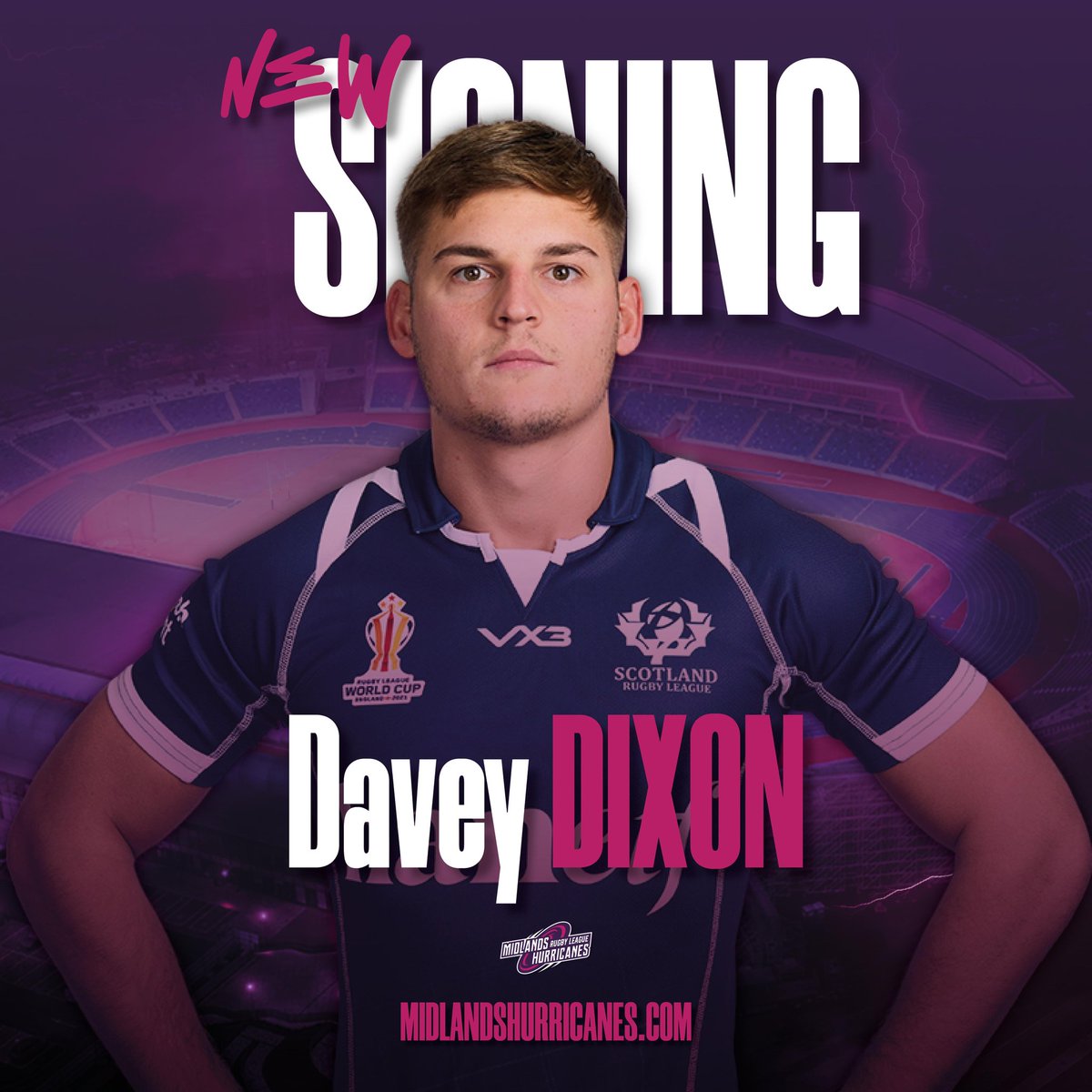 🏴󠁧󠁢󠁳󠁣󠁴󠁿 | DIXON SIGNS FOR THE CANES

✍️ | We are delighted to confirm that we have signed Scottish international Davey Dixon from Dewsbury Rams with immediate effect until the end of the 2025 season! 

🔗 | Read more here: midlandshurricanes.com/news/davey-dix…