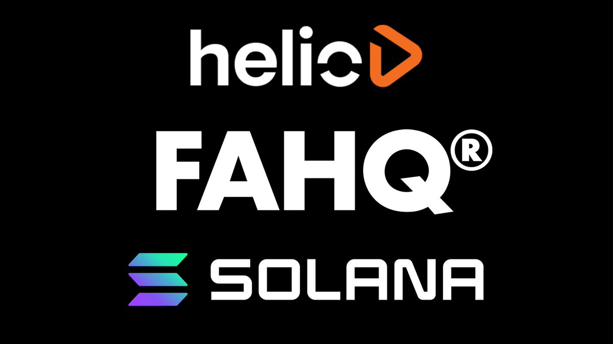 I am super pumped to announce that <a href="/FAHQ/">FAHQ®</a> has partnered with <a href="/helio_pay/">Helio</a> to be one of the first e-commerce stores to integrate the updated <a href="/solana/">Solana</a> Pap option, and more specifically, accept select Solana meme coins and tokens, allowing consumers to checkout and pay using their