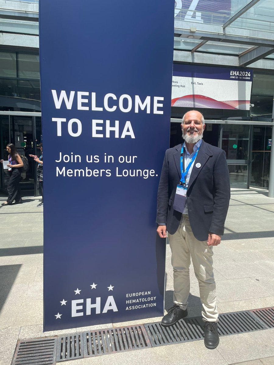 Raul Cordoba, MD, PhD (@drraulcordoba) on Twitter photo Welcome to #EHA2024!! Exciting days of #community #connecting #advocating #supporting #harmonizing
If not yet, become a <a href="/EHA_Hematology/">European Hematology Association</a> member today on-site or at ehaweb.org/membership/ Welcome to #EHA2024!! Exciting days of #community #connecting #advocating #supporting #harmonizing
If not yet, become a <a href="/EHA_Hematology/">European Hematology Association</a> member today on-site or at ehaweb.org/membership/