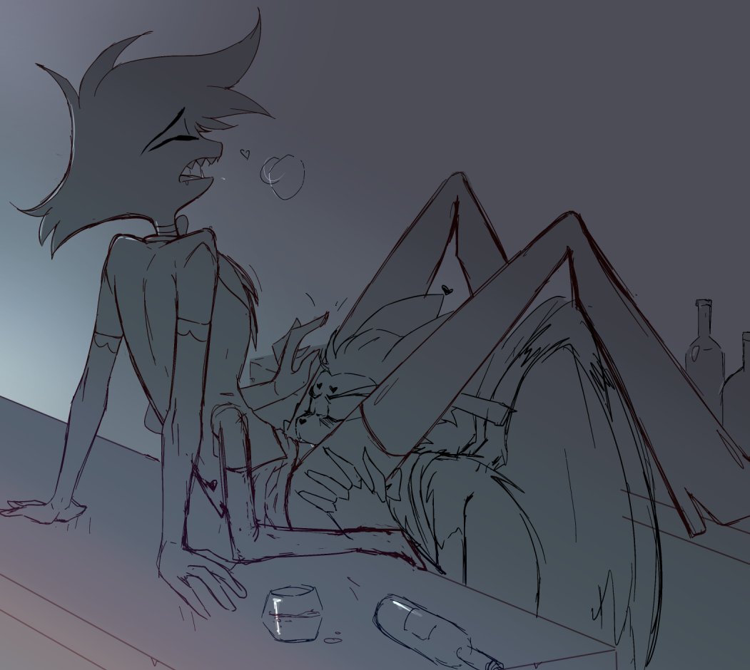 rukan_'s tweet photo. wip :) is this smutty enough for you? 🥺
(im not done with sketching this btw...but i gotta stop drawing for the night💦) https://t.co/7uggi6HwK3