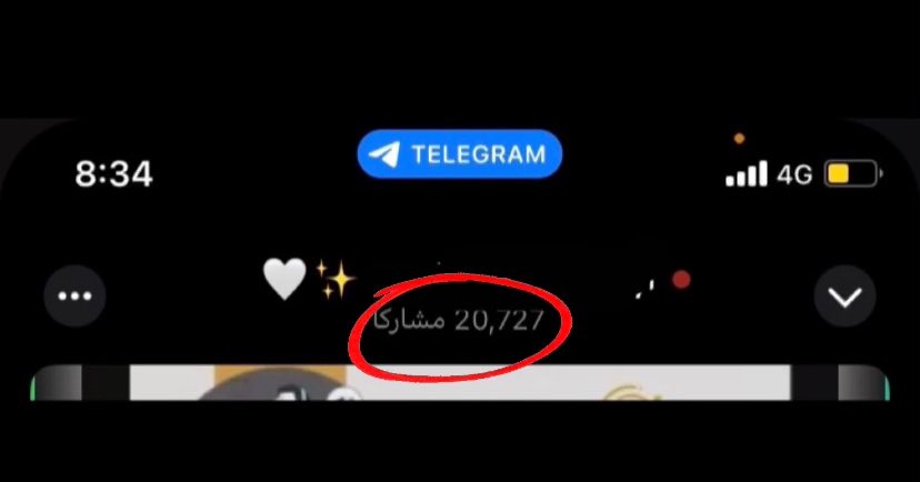 التفاعل في التلقرام ماششاءالله عجيب، وخرابيط اليون اجبرت الناس تنقل هناك .. لاحقينكم 🏃🏻‍♀️⚡️
