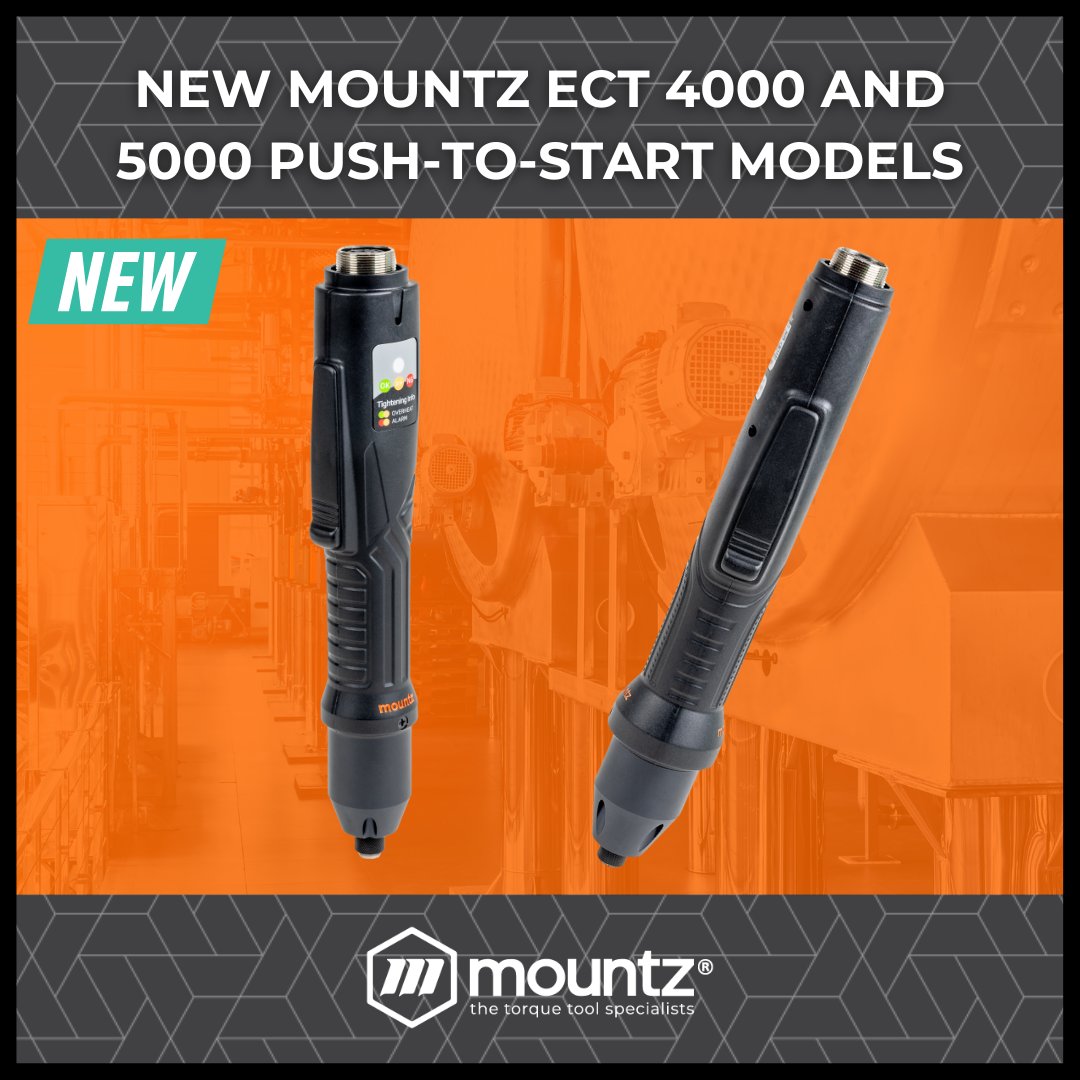 mountztorque's tweet image. Our new ECT 4000 and 5000 Push-to-Start models are designed to revolutionize your work experience with enhanced ergonomics, precision, safety, and efficiency. Learn more here:
hubs.la/Q02BCfLV0

#NewProduct #PushtoStart #Safety #Ergonomics #Manufacturing #Engineering