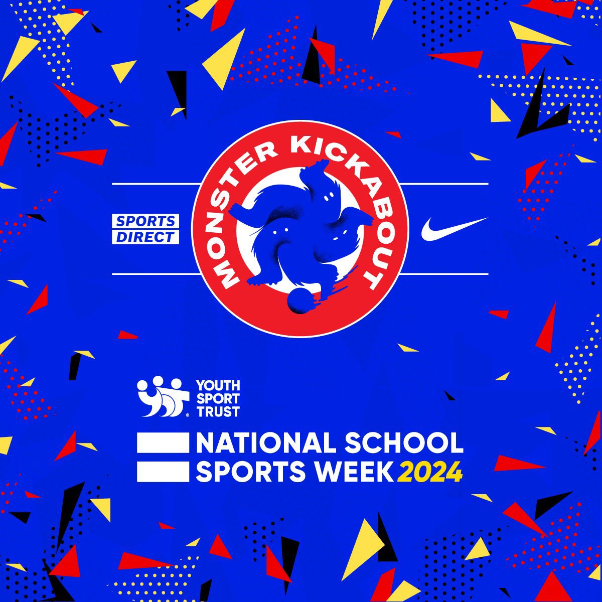 Mr A Tobutt PE (@mrtobutt_pe) on Twitter photo To celebrate National School Sports Week, we will be having our own <a href="/MKickabout/">Monster Kickabout</a> next week..
Each PD session will be a Euro 2024 special with 8 teams competing every day. Year 7 kick us off on Monday, all the way through to Year 10 on Thursday.
Get your teams registered now! 👍🏻⚽️ To celebrate National School Sports Week, we will be having our own <a href="/MKickabout/">Monster Kickabout</a> next week..
Each PD session will be a Euro 2024 special with 8 teams competing every day. Year 7 kick us off on Monday, all the way through to Year 10 on Thursday.
Get your teams registered now! 👍🏻⚽️