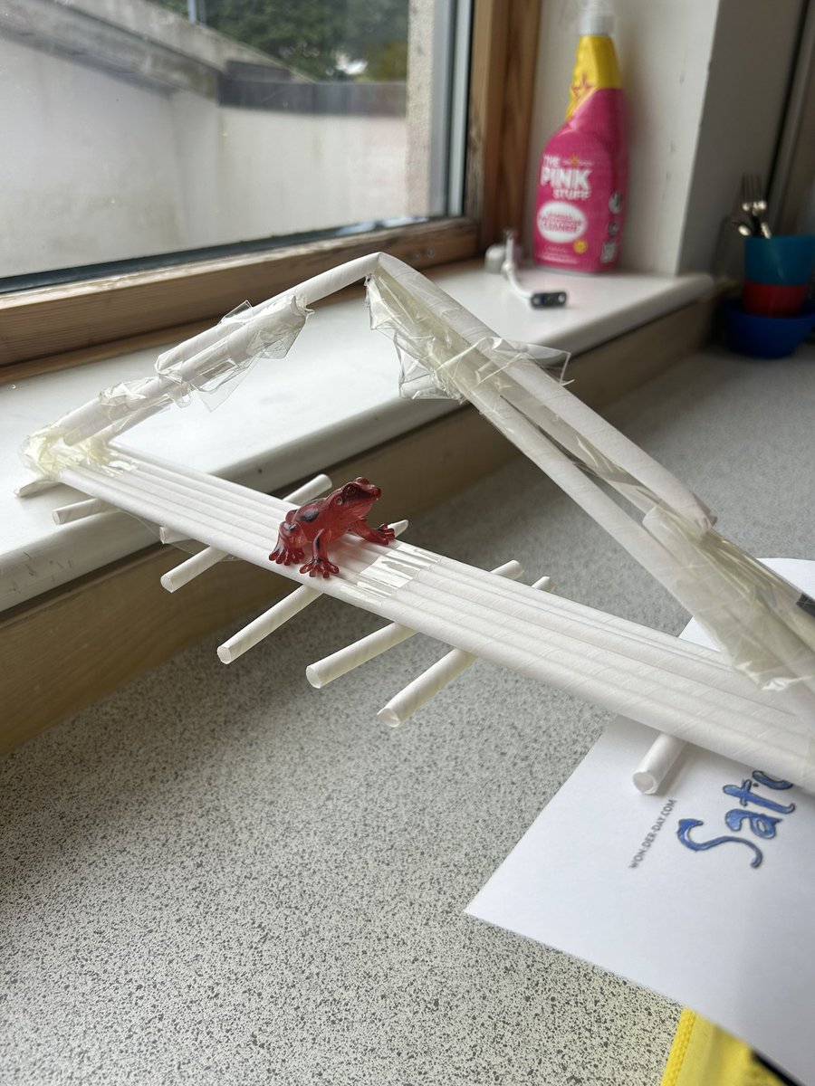 Aber_Transition's tweet photo. BVHC students designed and constructed bridges this week @bhvcprimary #engineersinthemaking #ambitiouscapablelearners #enhancedtransition https://t.co/H2GkvpIjgt