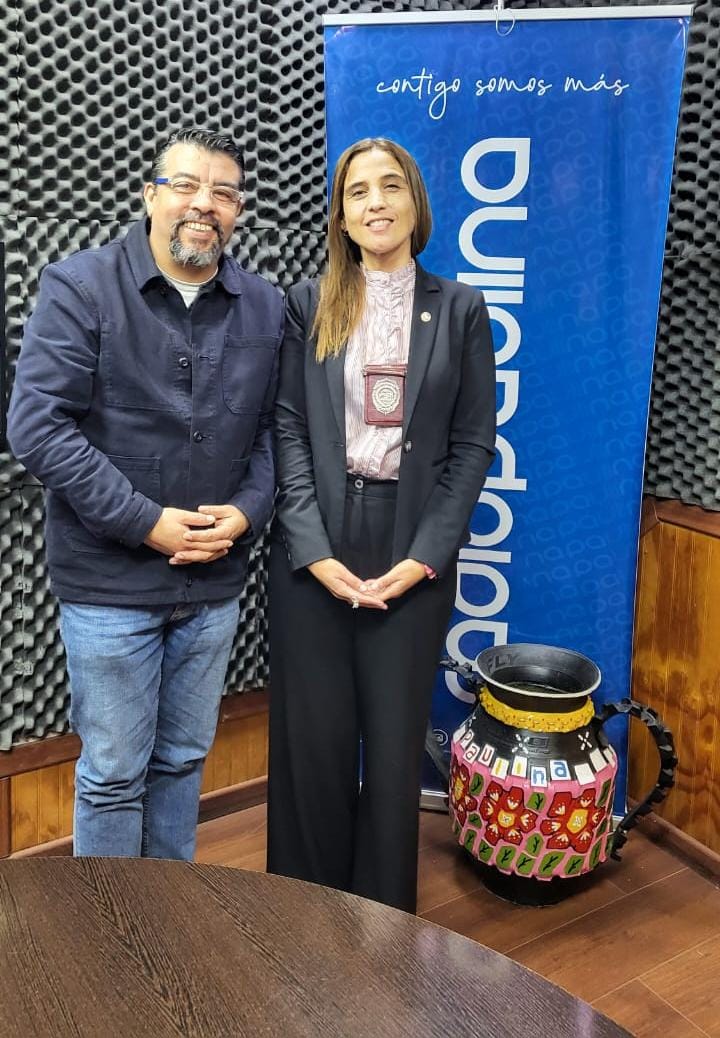 PDI_Tarapaca's tweet photo. Subprefecta Carolina Castillo, Jefa del Laboratorio de Criminalística Cobertura Zona Norte #Iquique asistió a @radiopaulina para referirse a la importancia del Laboratorio en el apoyo científico técnico a la labor investigativa de las unidades operativas.

#91AñosPDI https://t.co/FPxVMna7l3