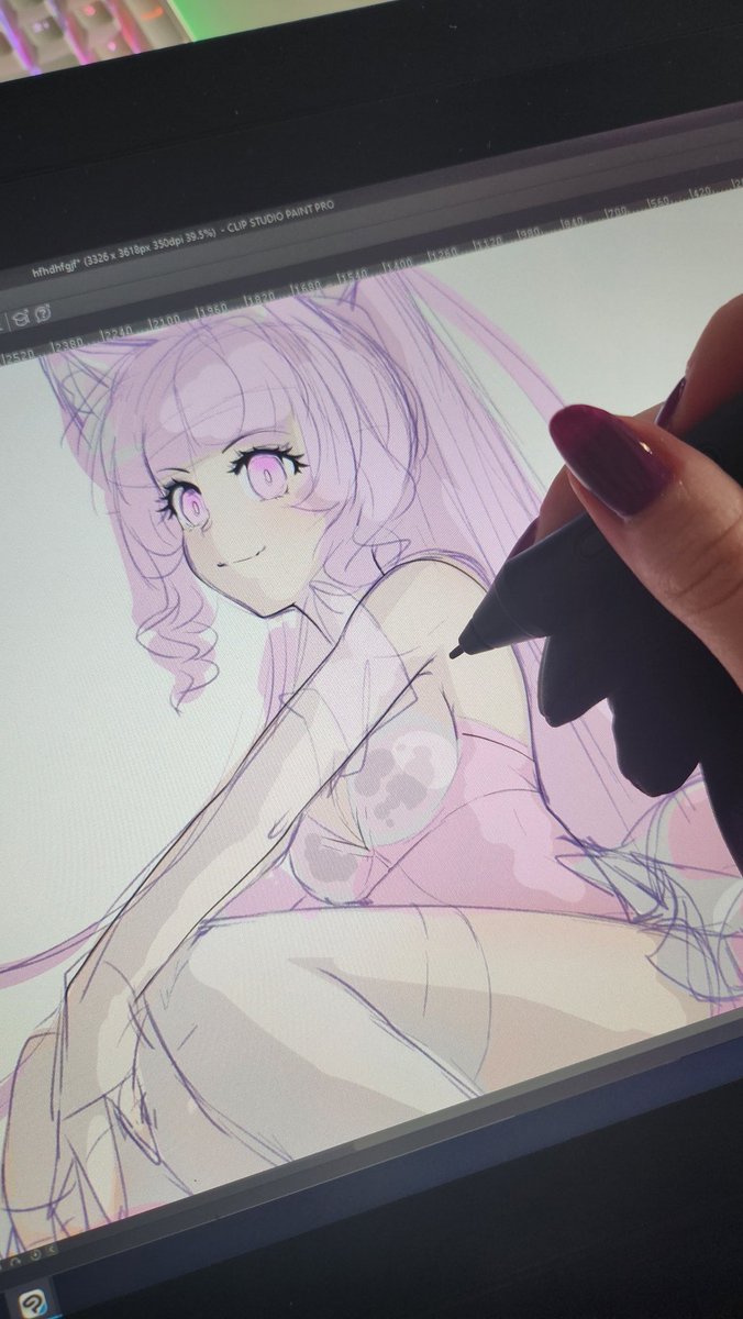 crnnart's tweet photo. Work in Progress💕
Ich werde mich am Wettbewerb versuchen :3 
@MiaowLea https://t.co/ohFM5Lwruw
