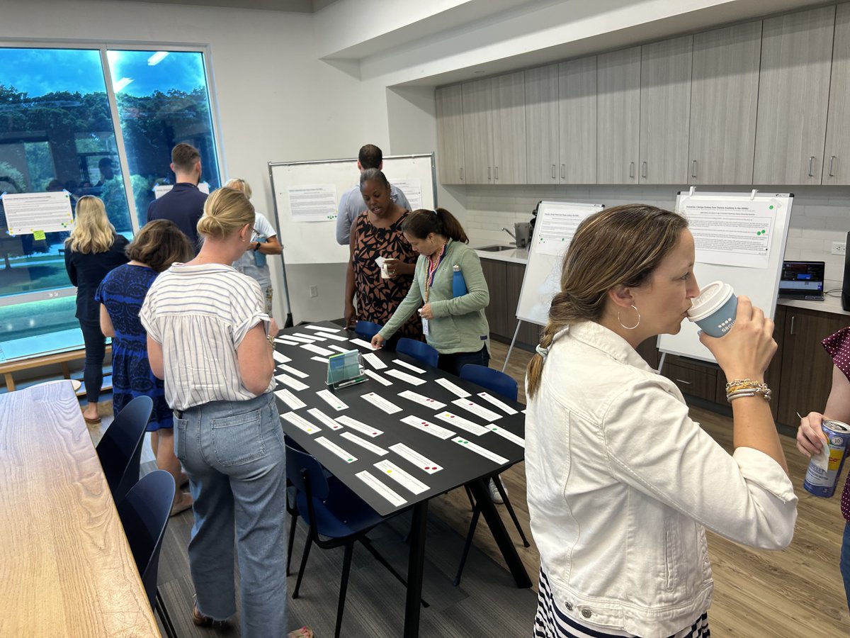 jcolley8's tweet image. .@TheMVSchool leadership team recently engaged in a workshop based on our latest R&amp;amp;D report on #FuturesThinking &amp;amp; #foresight practices. In a gallery walk, we scanned headlines, unpacked of #scenarios, &amp;amp; engaged in rich storytelling.

Check out the report:
mvventures.org/shop/spring-20…