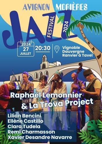 TremplinJazzA's tweet photo. 27/07/2024 Billetterie en ligne #jazz #tavel #caraïbes #avignon #wine https://t.co/qoPSSDCxl5