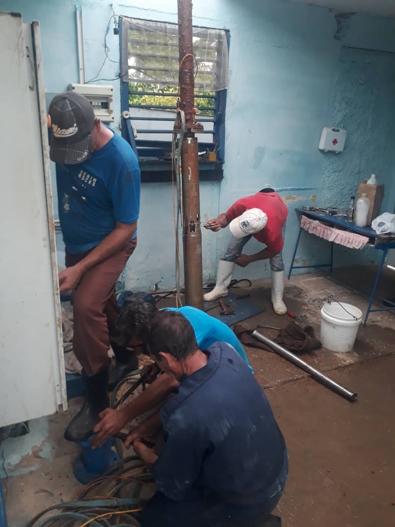 Se logró reparar la bomba de la E/B La Distancia en el municipio de Cifuentes.
#VillaClaraConTodos
#EAAVC