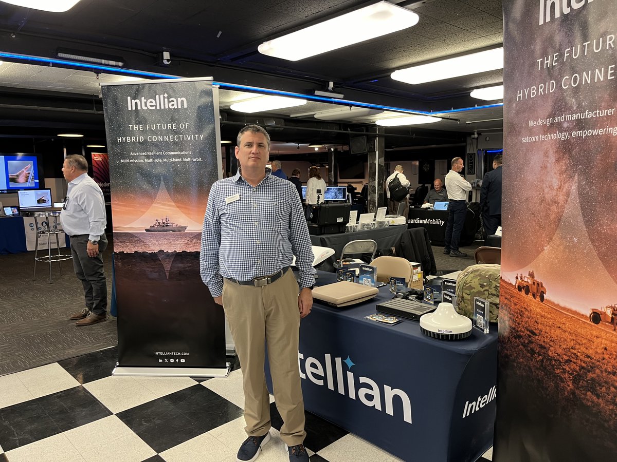 IridiumComm's tweet photo. Iridium partners provide such a diverse set of equipment for any #PACE plan or #IoT connectivity needs. #Shoutout to @GITSatellite, @GuardMobility, @Intellian, #Nupoint, and @Outerlink for a great week demonstrating your #Iridium and #IridiumConnected solutions in #Alaska! https://t.co/YqBLJ0ZeJQ
