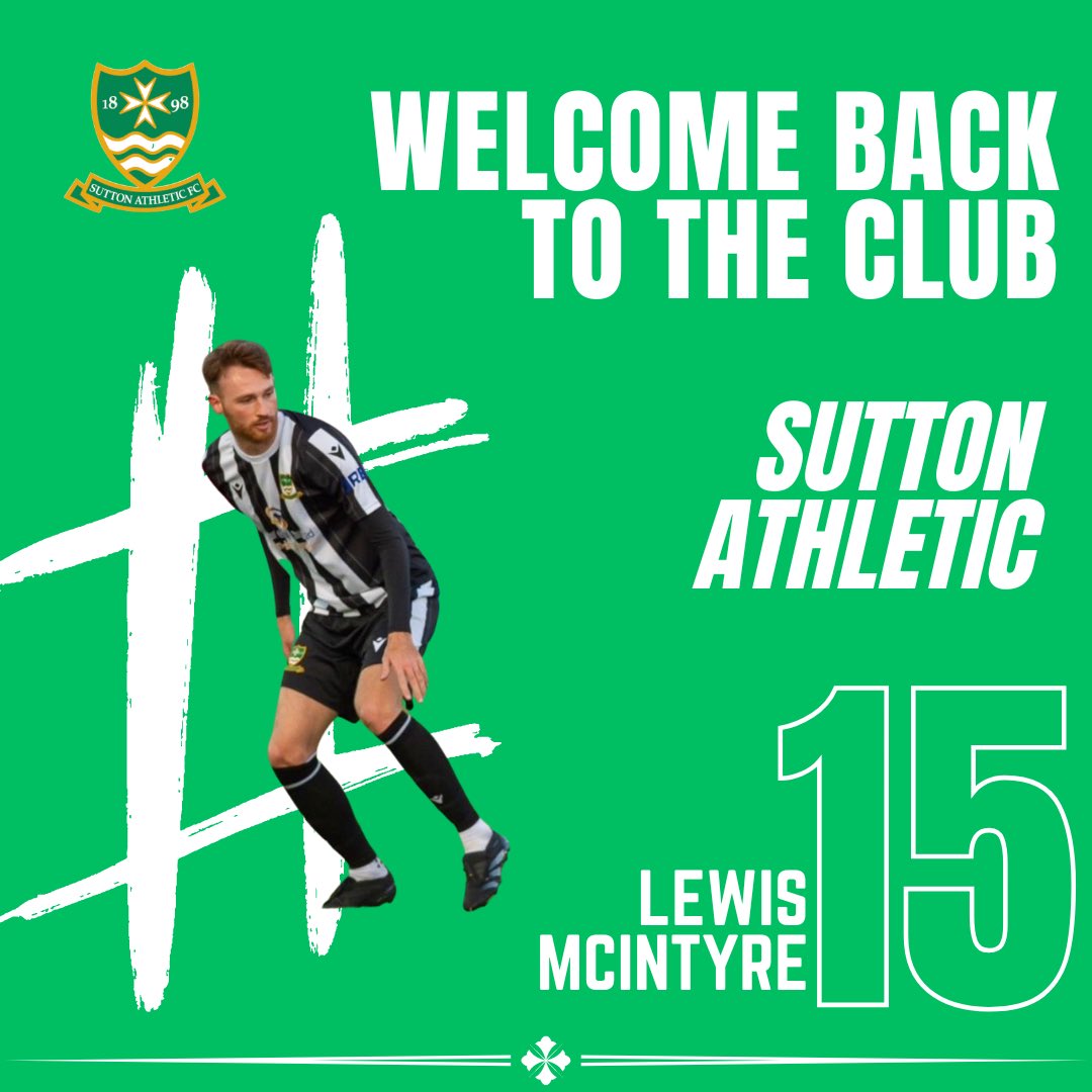 Another returning player 
<a href="/LewisMcIntyre81/">Macca</a> ⚽️⚽️⚽️