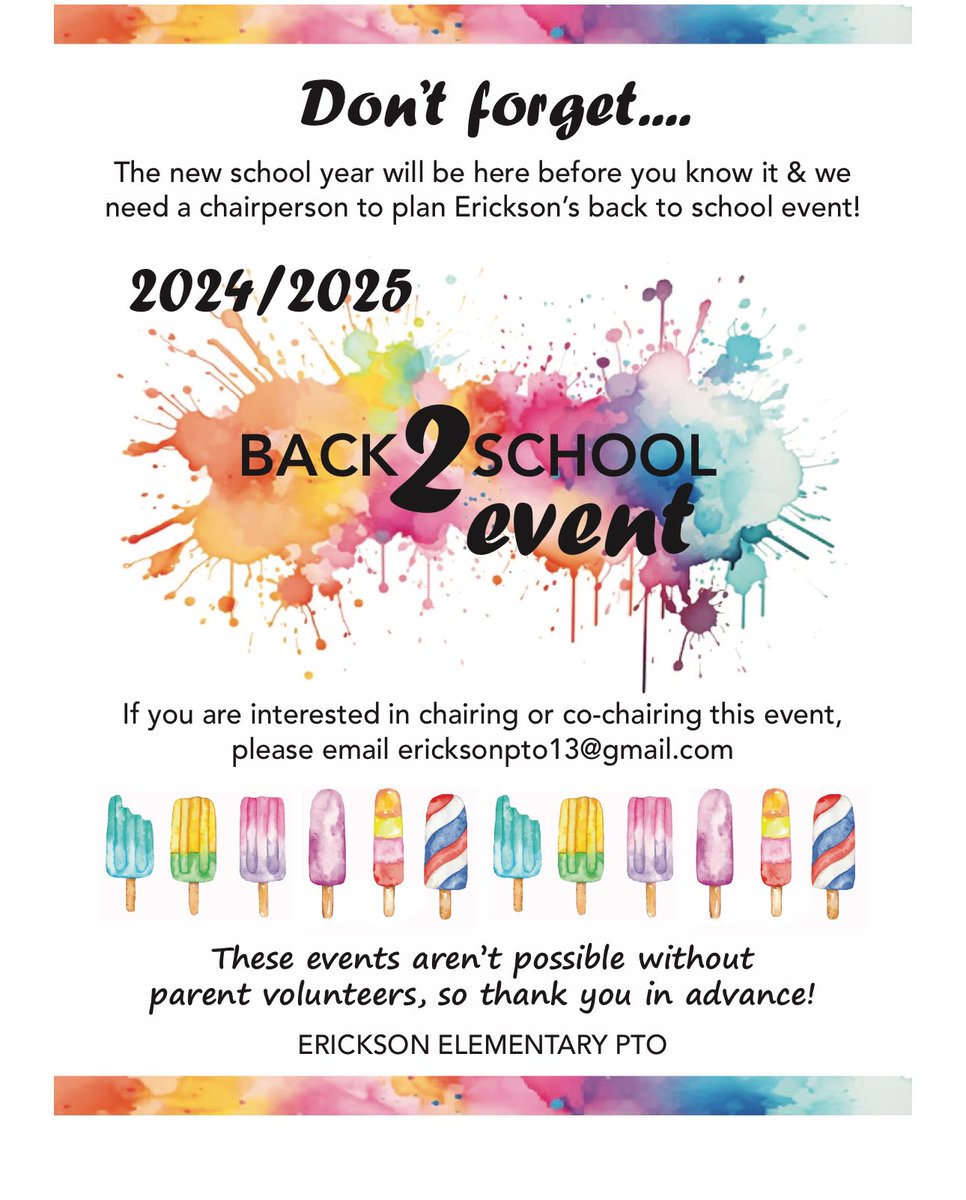 Erickson PTO tweet media