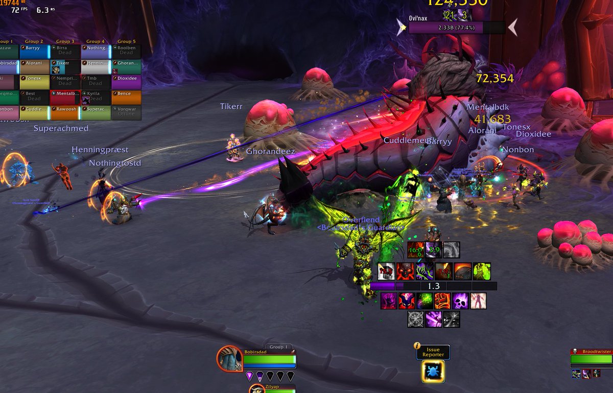 Love this boss! One ability only and its a tank mechanic
We need more bosses like this <a href="/Warcraft/">World of Warcraft</a>