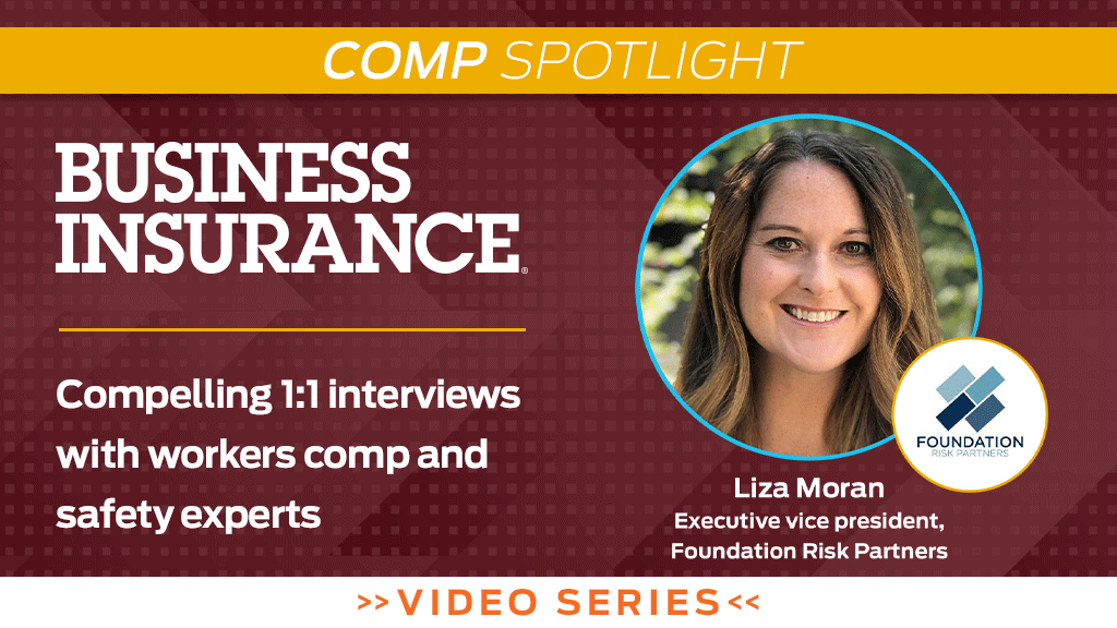 BusInsMagazine's tweet image. Liza Moran, executive vice president at Foundation Risk Partners, discusses the link between wellness programs and workers compensation.

Watch now: bit.ly/43fUFID

#workers #compensation #wellnessprograms #foundationriskpartners