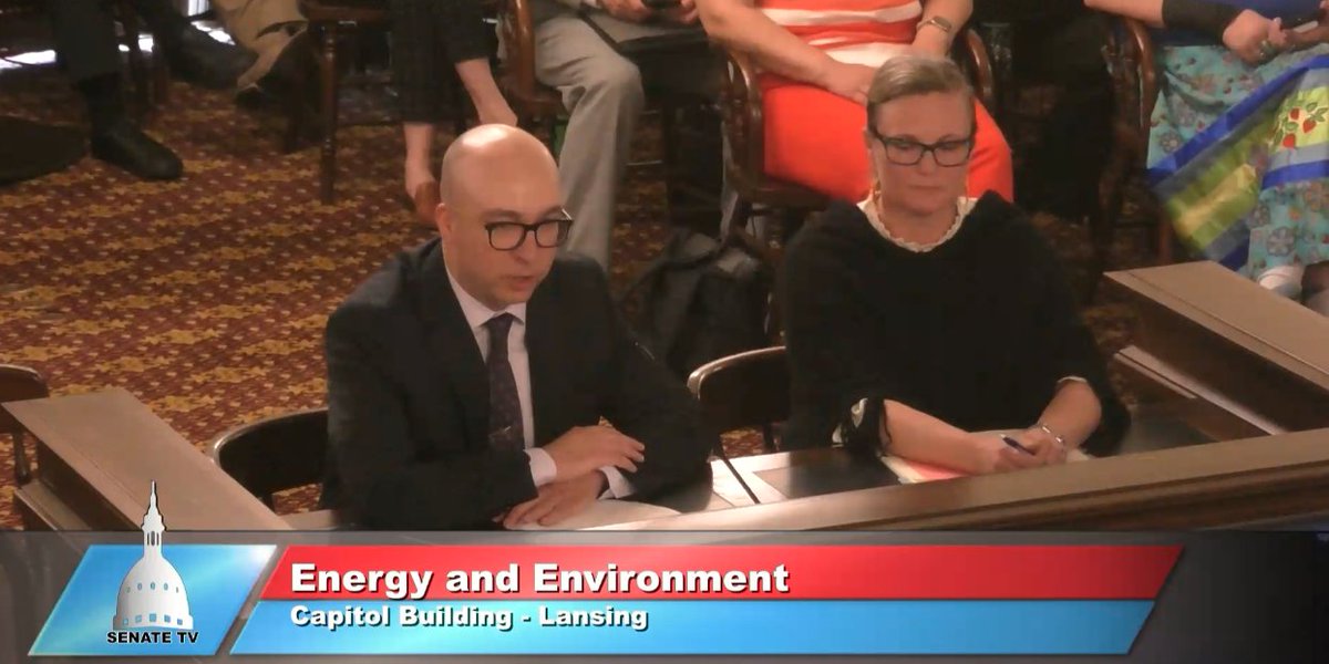 JohnDelurey's tweet photo. Here come reps from @A2GOV (Ann Arbor) and @CityGrandRapids with big praise for #MICommunitySolar - the wave continue to build! https://t.co/T4WV7Ufmz3