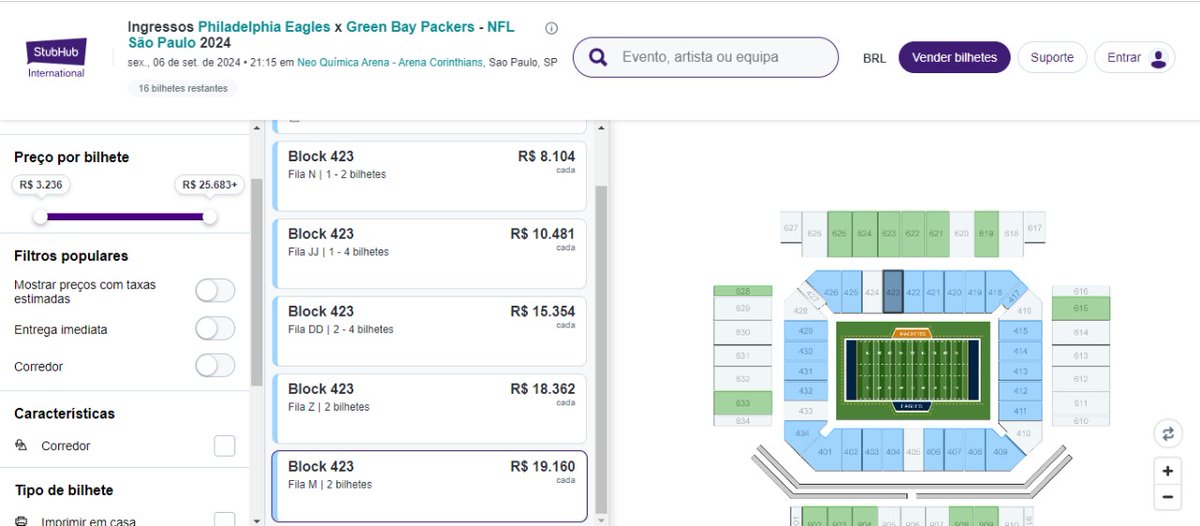 britocps's tweet photo. Ingresso na @Ticketmaster @TicketmasterBR não tem... mas em site de revenda tá cheio... e ai @TicketmasterBR @NFLBrasil ? dá próxima utilizem outra empresa. Como esse pessoal comprou? deveriam bloquear esses cpfs de comprar. #nfl #ticketmaster #nflbrasil https://t.co/bzuMksm2t0