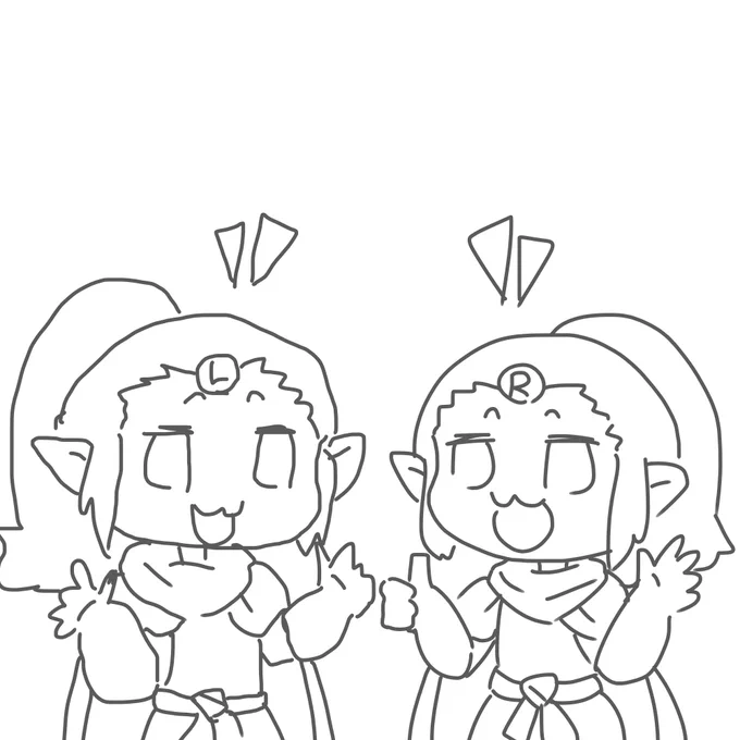 @1963_TMitHC 対話するニッサたちを描いてみました♪ 