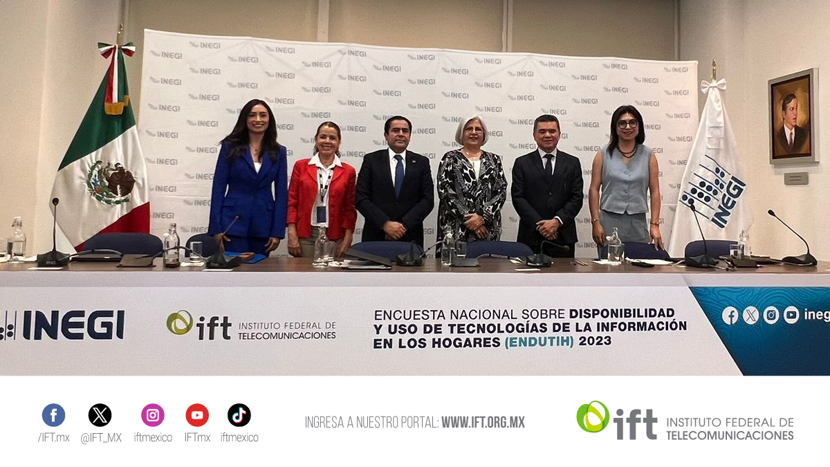 Aquí puedes consultar los resultados de la "Encuesta Nacional sobre Disponibilidad y Uso de Tecnologías de la Información en los Hogares #ENDUTIH 2023". 
➡️inegi.org.mx/programas/endu…