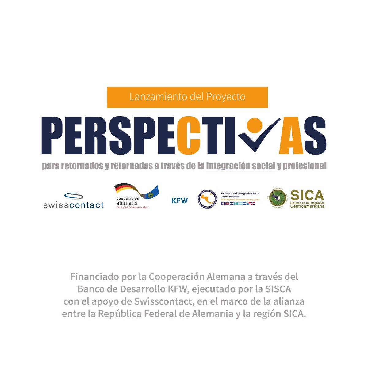 KfW_en_CA's tweet photo. Un honor acompañar a @sg_sica @SGSISCA_SICA @Swisscontact y Embajada 🇩🇪 en el lanzamiento de #PERSPECTIVAS #HorizonteDeOportunidades reiterando nuestro compromiso de apoyar las personas retornadas en su proceso de reintegración laboral y social. Un momento muy emocionante… https://t.co/TJSwJe23NF