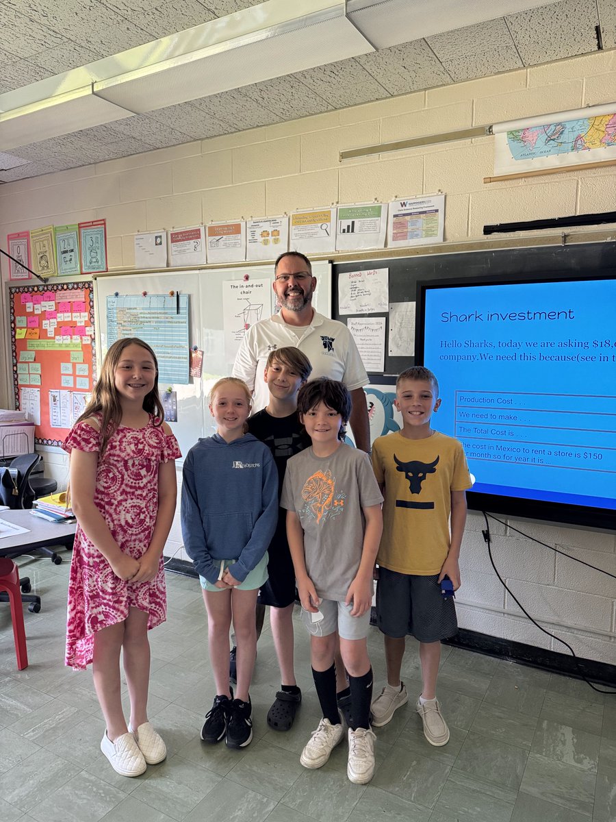 5th grade Ss <a href="/GayheadWCSD/">Jim Daley</a> explored countries of 🇨🇦,🇭🇹, 🇧🇷, &amp; 🇲🇽.They designed products &amp; pitched their ideas in a Shark Tank-style event. 🌎💡#GlobalAwareness #SharkTankKids #InnovativeEducation <a href="/GrizzliesGH/">Jen Moyles</a> <a href="/BMoon535/">MrsMunoz</a> <a href="/MrsLTino/">Lauren Tino</a> <a href="/WCSDEmpowers/">WCSDEmpowers</a> <a href="/drbonkwcsd/">Dr. Dwight Bonk</a> <a href="/ASchout10/">Art Schouten</a> <a href="/wcsdtechdr/">Daniel Roberto</a>