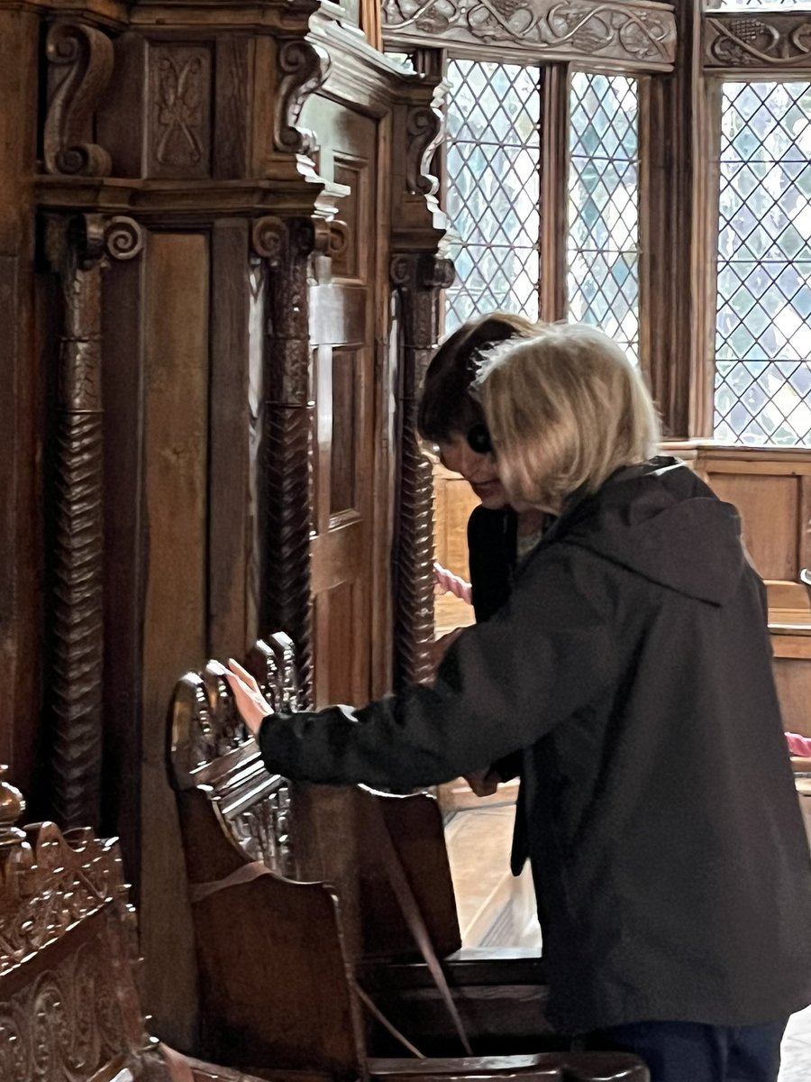 barton_kell's tweet photo. This morning Merseyside Sight Loss Council delivered another vision awareness session @NTSpekeHall to staff & volunteers
One attendee feedback was ‘An excellent session & we’ve learnt so much about how to enhance the experience here for #blind & #PartiallySighted visitors’ 👏 https://t.co/M0KA3iZAUX