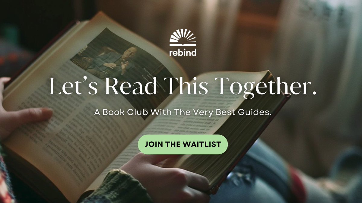 Coming 🔜: Rebind's #beta e-reading experience, powered by today's greatest thinkers and #AI. Be among the first to try it out by signing up here🔗: s.rebind.ai/A2UBS3 📚#booklover #bibliophile #classicbooks #bookclub