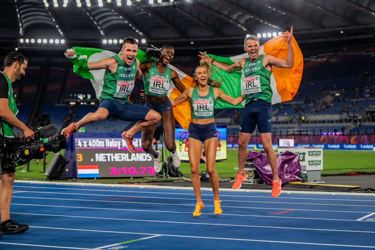 irishathletics's tweet image. Athletics is a team sport💚

#IrishAthletics
