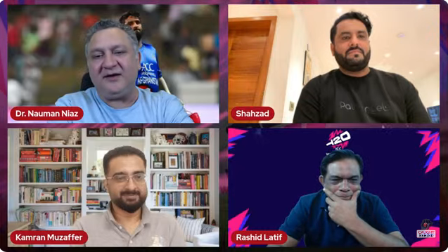 Live: #CaughtBehind with Mohammad Shahzad, Afghanistan International Cricketer #T20WorldCup <a href="/iRashidLatif68/">Rashid Latif | 🇵🇰</a> <a href="/DrNaumanNiaz/">Dr. Nauman Niaz</a> <a href="/krick3r/">Kamran Muzaffer</a> 

Watch: youtube.com/live/DCtbl_zGu…