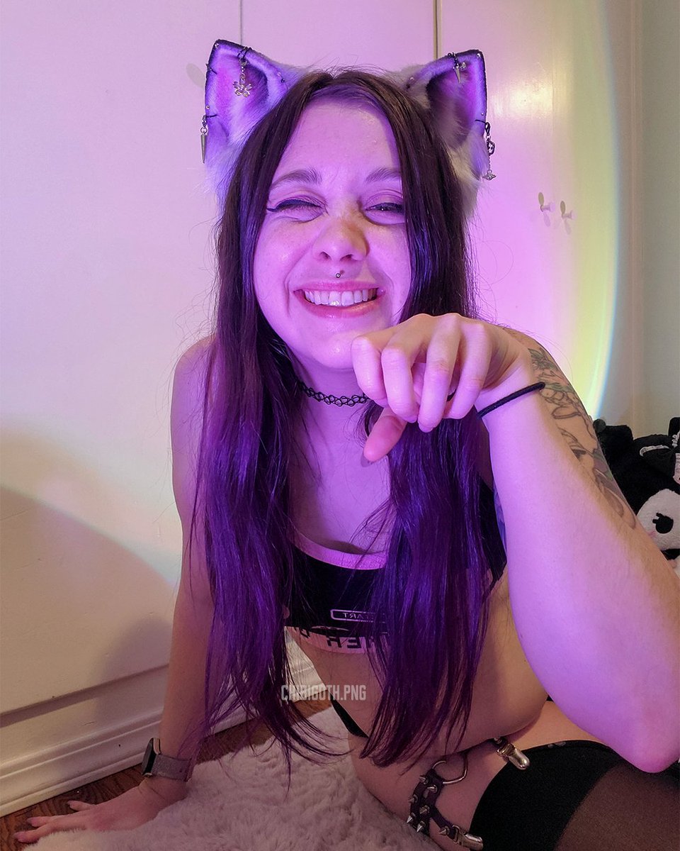 Chibi Goth 💜🐈‍⬛ tweet media