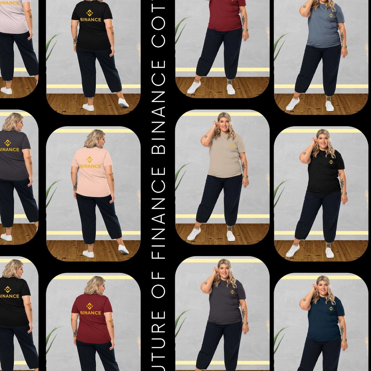 EGlitchOfficial's tweet photo. Step into the world of crypto with style and comfort Our Binance cotton T-shirt is perfect for both blockchain beginners and seasoned traders. 

Made with 100% soft cotton, this shirt not only represents your passion for decentralized finance but also keeps you comfortable.
.
Shop now: https://t.co/o2eOgUbEiQ 
.
#binancetshirt #cryptofashion